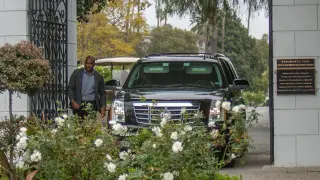 El funeral fue celebrado en el cementerio Hollywood Forever