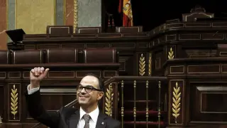 El diputado del Parlamento catalán Jordi Turull (CiU)