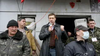 Uno de los líderes de los prorrusos en Donetsk