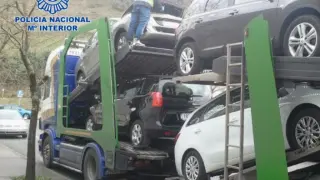 Detenidos por tratar de exportar coches alquilados
