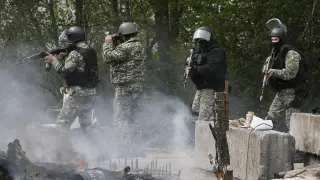 El Gobierno ucraniano suspende la "operación antiterrorista" en el sureste