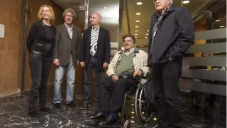 Rueda de prensa de la coordinadora argentina de víctimas del franquismo