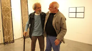 Presentación de la exposición de Alberto Carneiro y Fernando Casás.