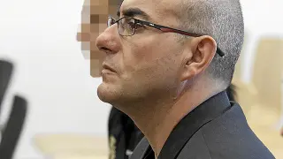 El acusado, Enrique García, durante el juicio ahora anulado.