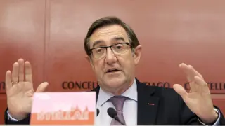 El alcalde de Santiago de Compostela, Ángel Currás.