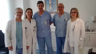 Equipo de Nefrología del Hospital Miguel Servet