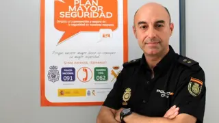 Tomás Tajada, delegado de Participación Ciudadana de la Jefatura Superior de Policía de Aragón