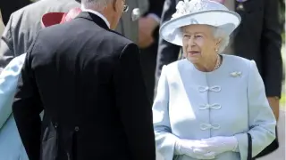 La reina Isabel II asiste al Royal Ascto