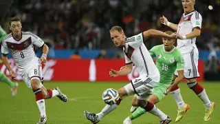 Alemania y Argelia disputaron el pase a cuartos