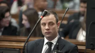 Pistorius, durante el juicio por el asesinato de su esposa.