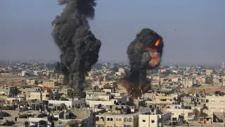 Ataque aéreo en Rafah