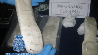 Plantillas de cocaína utilizadas por los narcotraficantes