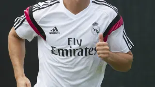 Ronaldo, durante un entrenamiento con el Real Madrid.