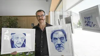 Juan Alberto Albiac, en su exposición del CIEM, muestra dos de sus obras más recientes.