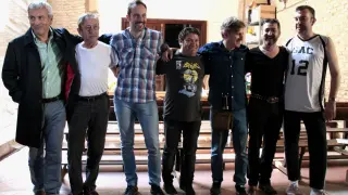 Carlos Sobera,  Luis Varela, Nacho Rubio y Jorge Asín (hermanos Fayos), Gaizka Urresti, Gorka Aguinagalde y Juan Anillo.