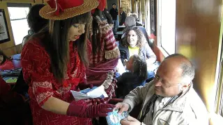 En mayo se realizó el último viaje del Canfranero turístico con el conocido como Tren Azul.