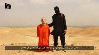 Imagen de James Foley y su verdugo
