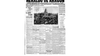 Portada de HERALDO el día 22 de agosto de 1914