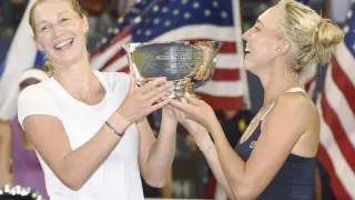 Makarova y Vesnina se proclaman campeonas de dobles femenino