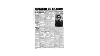 Portada de HERALDO el día 10 de septiembre de 1914