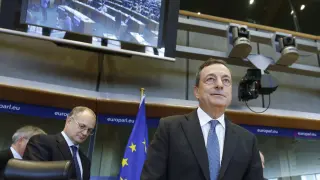 Draghi, este lunes