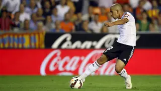 Feghouli marcó el tercer gol valencianista