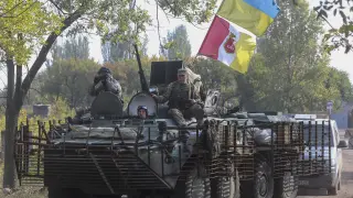 Continúan los combates entre los prorrusos y el ejército de Ucrania
