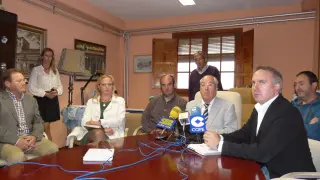 El Ayuntamiento de Jaca ha ofrecido una rueda de prensa este martes