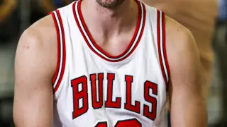Gasol con la camiseta los Chicago Bulls