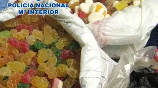 4.000 gominolas con droga fueron requisadas en Zaragoza