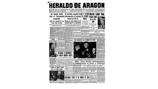Portada de HERALDO el día 15 de octubre de 1964