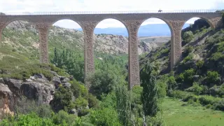 Vía verde de Ojos Negros, en Teruel.
