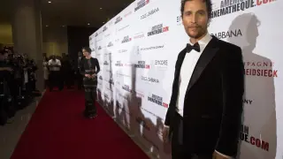 Matthew McConaughey durante unos premios en Beverly Hills