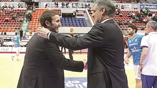 Sito Alonso y José Luis Abós, dos técnicos aragoneses en la cresta de la ola de la ACB.