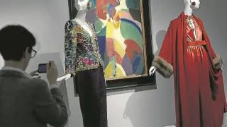 Creaciones de Givenchy en el Museo Thyssen.
