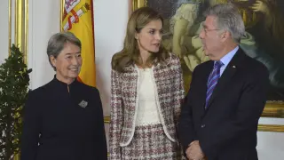 Doña Letizia inaugura en Viena una exposición de Velázquez