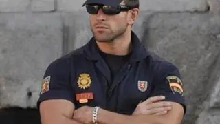 Un agente de la Policía Nacional.