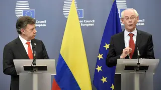 Los eurófobos insultan a Van Rompuy en el día de su despedida de la Eurocámara
