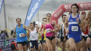 Raquel Miró, madre y corredora, en la Carrera 10K de Arcosur