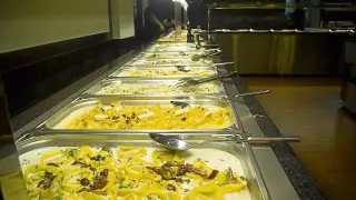La pasta en diferentes preparaciones en un restaurante de comida italiana