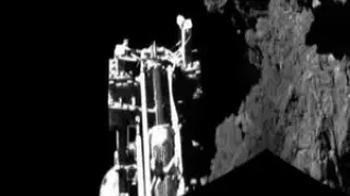 Imagen de la sonda Philae en el cometa 67P