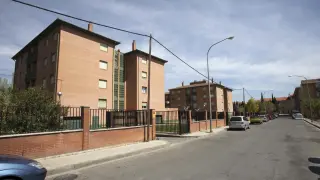 Lote de pisos que Defensa quiere vender en Huesca