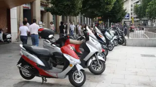 Cada vez hay más motos matriculadas en Zaragoza