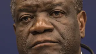 El ginecólogo congolés Denis Mukwege ganador del premio Sájarov