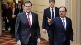 Rajoy y Hollande pactan pedir a la UE financiación para el plan de interconexiones energéticas