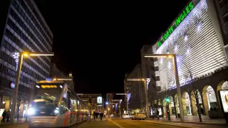 Encendido de las luces navideñas en Zaragoza