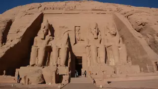 Abu simbel, en el sur de Egipto