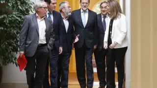 Rajoy y Báñez este lunes junto a los interlocutores sociales