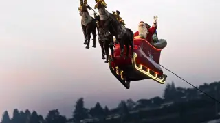 Papá Noel llega a Zaragoza