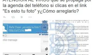 La Policía Nacional alerta en twitter sobre los virus de Internet